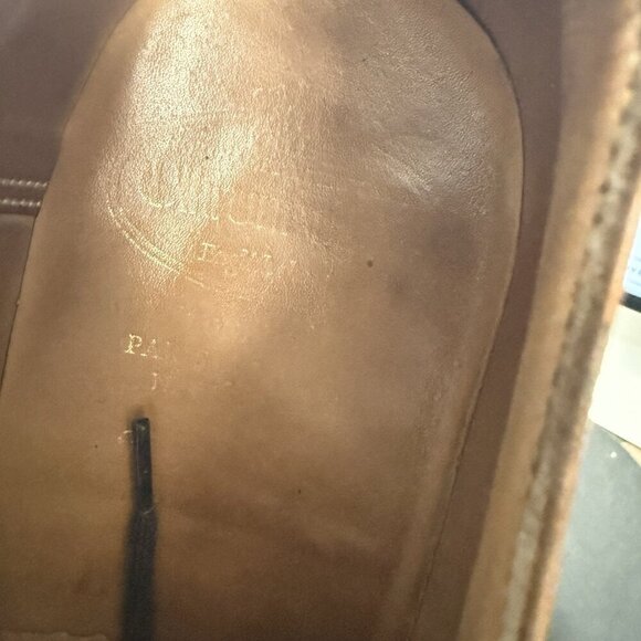 Church’s Sandringham 173 UK 8.5 F US 9.5 Brown Leather Wingtip Oxford Shoes - Picture 12 of 12